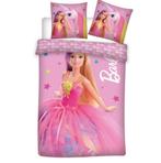 Barbie Dekbedovertrek 140 x 200 cm - Roze, Meisje, Dekbedovertrek, Nieuw, Ophalen of Verzenden