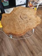 Boomstam salon tafel, Ophalen, 50 tot 100 cm, 50 tot 100 cm, Zo goed als nieuw