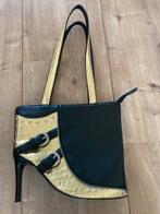 Schoen Handtas Zwart/Goud, Ophalen of Verzenden, Gebruikt, Zwart, Handtas
