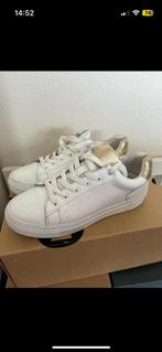 PS Poelman sneakers wit/goud maat 37, Wit, Ophalen of Verzenden, PS Poelman, Sneakers of Gympen