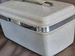 Royal traveller hardcase met sleutel creme zgan, Ophalen of Verzenden, Zo goed als nieuw, Hard kunststof, Minder dan 50 cm