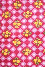 stukje meerkleurige, gebloemde katoen, Hobby en Vrije tijd, Stoffen en Lappen, Nieuw, Ophalen of Verzenden, 30 tot 120 cm, Katoen