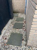 Betontegels 60x60 cm - Antraciet ongeveer 24 stuks, Tuin en Terras, Ophalen, Gebruikt, Minder dan 5 m², Nvt
