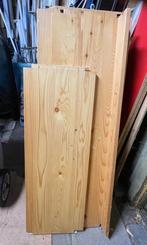 12 Lundia kastplanken 29/100 cm. Gelakt, waarvan 5 met plint, Huis en Inrichting, Ophalen, Gebruikt