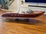 Riva Aquarama 1:12 68 CM Creme, Hobby en Vrije tijd, Modelbouw | Boten en Schepen, Ophalen of Verzenden, Nieuw, Groter dan 1:32
