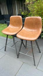 2 leuke barkrukken, Huis en Inrichting, Barkrukken, Ophalen, Gebruikt, 2 krukken, 60 tot 90 cm