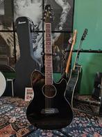 Ibanez TCY10E-BK Gitaar - Zwart, Ophalen, Gebruikt, Western- of Steelstringgitaar, Met (piezo-)element