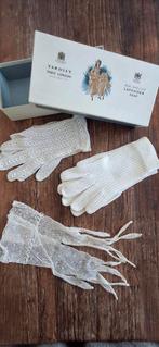 Brocante kanten handschoenen, Antiek en Kunst, Ophalen of Verzenden
