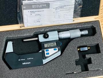 Mitutoyo micrometer 25-50x0.001 mm beschikbaar voor biedingen