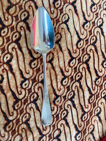 ANTIEKE ZILVEREN LEPEL (835) met MONOGRAM (H.W.v O.) beschikbaar voor biedingen