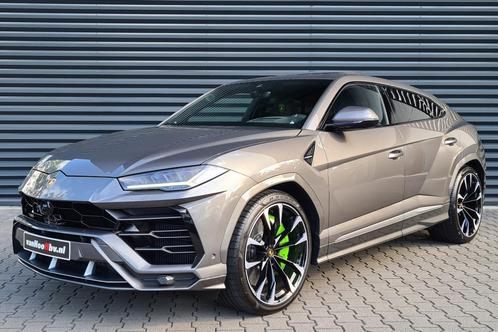 Lamborghini Urus 4.0 V8 Grigio Keres - Zwart/groen, Auto's, Lamborghini, Bedrijf, Te koop, Urus, 360° camera, 4x4, ABS, Adaptive Cruise Control