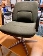 Draaibare kwaliteitsstoel (3 stuks)Ahrend, bruin, Huis en Inrichting, Ophalen, Gebruikt, Minder dan 75 cm, Stof