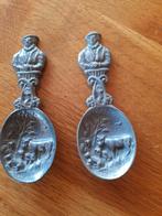 Tinnen lepeltjes 10cm, Antiek en Kunst, Antiek | Bestek, Ophalen of Verzenden