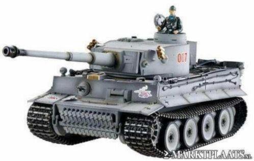 Rc tank tiger 1 professional 1/16 rook en geluid 6mm bb, Hobby en Vrije tijd, Modelbouw | Radiografisch | Overige, Nieuw, Verzenden
