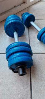 Dumbell set van 23.5kg - nieuwstaat, Sport en Fitness, Fitnessmaterialen, Ophalen, Zo goed als nieuw, Benen, Dumbbell