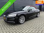 Audi A5 Cabriolet 40 TFSI Design S Line Autom.Cabrio NL auto, Gebruikt, 4 stoelen, Zwart, Bedrijf