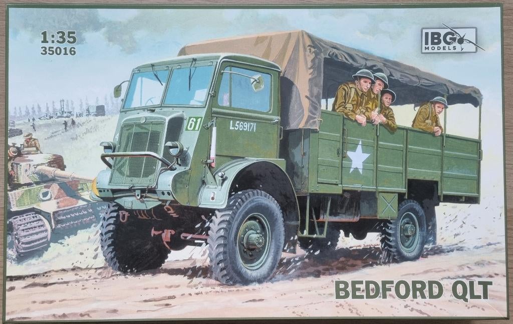 IBG Models 1:35 #35016 WWII British Bedford QLT Truck, Overige merken, 1:32 tot 1:50, Nieuw, Ophalen of Verzenden