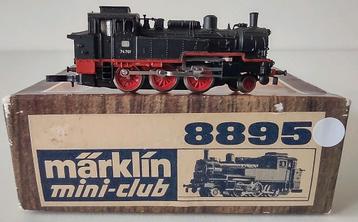 MÄRKLIN mini-club 8895 locomotief BR 74 van de DB izgst beschikbaar voor biedingen