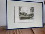 ets 76 Laetitia de Haas Boot Prinseneiland 127/150 Amsterdam, Antiek en Kunst, Kunst | Etsen en Gravures, Ophalen