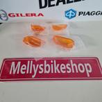 Piaggio typhoon knipperlicht glaasjes oranje set, Ophalen of Verzenden, Mellysbikeshop, Info@mellysbikshop.nl, NL