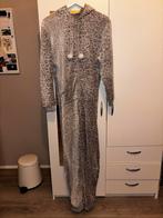 Panterprint Onesie - Maat L/XL - Lekker Warm!, Kleding | Dames, Huispakken, Maat 42/44 (L), Ophalen of Verzenden, Onbekend, Grijs