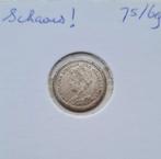 SCHAARSE 10 cent 1918 type 75/69, Postzegels en Munten, Munten | Nederland, Ophalen of Verzenden, Koningin Wilhelmina, 10 cent