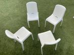 2 Witte Pedrali Snow Stoelen, Ophalen, Zo goed als nieuw, Kunststof