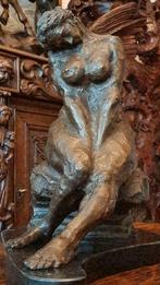 Brons beeld naakte vrouw van een mooie anatomische sculpture, Ophalen of Verzenden, Brons