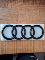 Audi logo embleem zwart., Ophalen of Verzenden