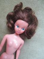 Vintage  daisy mary quant  brunette doll, Verzenden, Gebruikt, Pop