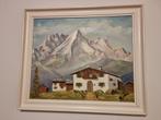 Olieverf schilderij landschap Oostenrijk, Ophalen of Verzenden
