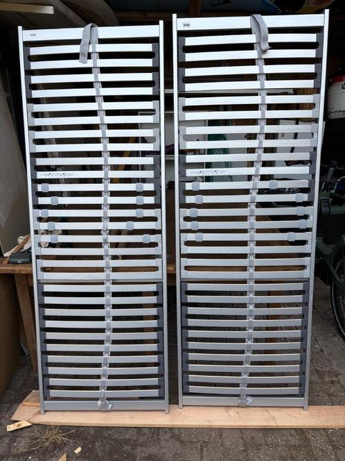 2 lattenbodems 70x200, Huis en Inrichting, Slaapkamer | Matrassen en Bedbodems, Zo goed als nieuw, Bedbodem, 70 cm of minder, 200 cm