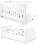 Doorgroeibed van baby naar peuter - Pinolino Ledikant Sky, Ophalen, Zo goed als nieuw, Minder dan 140 cm, Matras