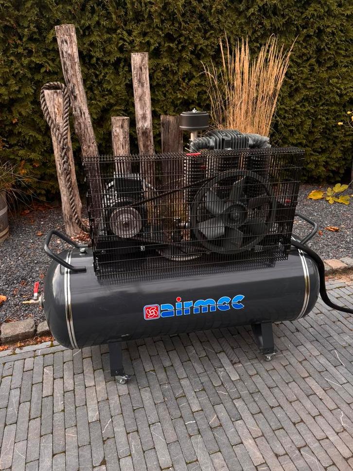 Compressor AIRMAC incl softstart, Doe-het-zelf en Verbouw, Compressors, Zo goed als nieuw, 100 liter of meer, Ophalen