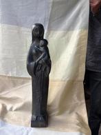 Maria met Kind - Terra Cotta Beeld, 47cm, Antiek en Kunst, Ophalen of Verzenden