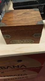 Antiek Tabaks kistje, Ophalen of Verzenden