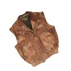 Vintage Harley Davidson leren jack jas body warmer vest., Motoren, Kleding | Motorkleding, Jas | leer, Harley Davidson, Heren