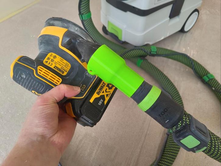 DeWalt DCW210 schuurmachine naar Festool stofzuiger adapter, Doe-het-zelf en Verbouw, Gereedschap | Schuurmachines, Overige typen