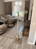 Landelijk sober vloerlamp hout linnen Hoffz aura Peeperkorn, Huis en Inrichting, Lampen | Vloerlampen, Ophalen of Verzenden, Zo goed als nieuw