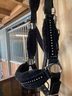 Bont halster diamant cob zwart, Dieren en Toebehoren, Paarden en Pony's | Hoofdstellen en Tuigage, Overige soorten, Gebruikt, Ophalen of Verzenden