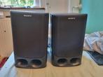 2x sony speakers, Ophalen, Gebruikt, Sony