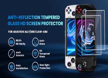 Screen Protector voor MSI Claw of Asus Rog Ally beschikbaar voor biedingen