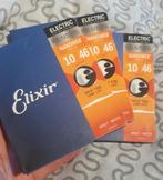 Elixir nanoweb 010 snaren, Muziek en Instrumenten, Ophalen of Verzenden, Zo goed als nieuw, Elektrische gitaar