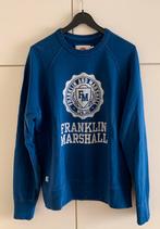 Mooie Vintage look Franklin & Marshall sweater/trui - Maat:M, Blauw, Maat 48/50 (M), Ophalen of Verzenden, Zo goed als nieuw