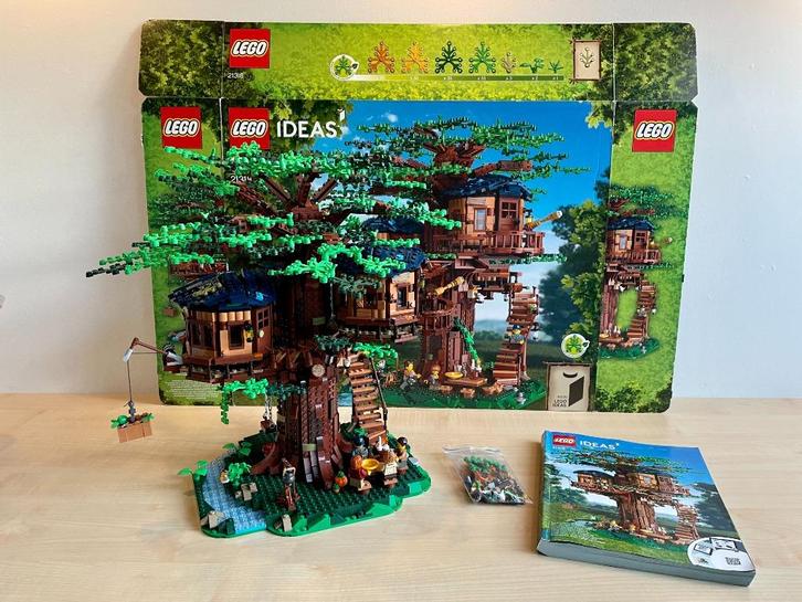 Lego Ideas 21318 Treehouse, Kinderen en Baby's, Speelgoed | Duplo en Lego, Zo goed als nieuw, Lego, Complete set, Ophalen of Verzenden