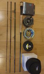 TFO Jim Teeny 10wt 9ft, TFO 425, TFO NTR IV, Ophalen, Zo goed als nieuw, Complete set