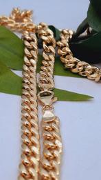 gouden coban link ketting 14kt, Nieuw, Goud, Goud, Ophalen of Verzenden