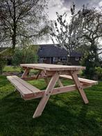 Stevige picknicktafel Douglas 190 cm lang!, Ophalen, Rechthoekig