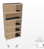 KEWLOX stellingkast 219x100x42 naturel, Huis en Inrichting, Ophalen, Gebruikt