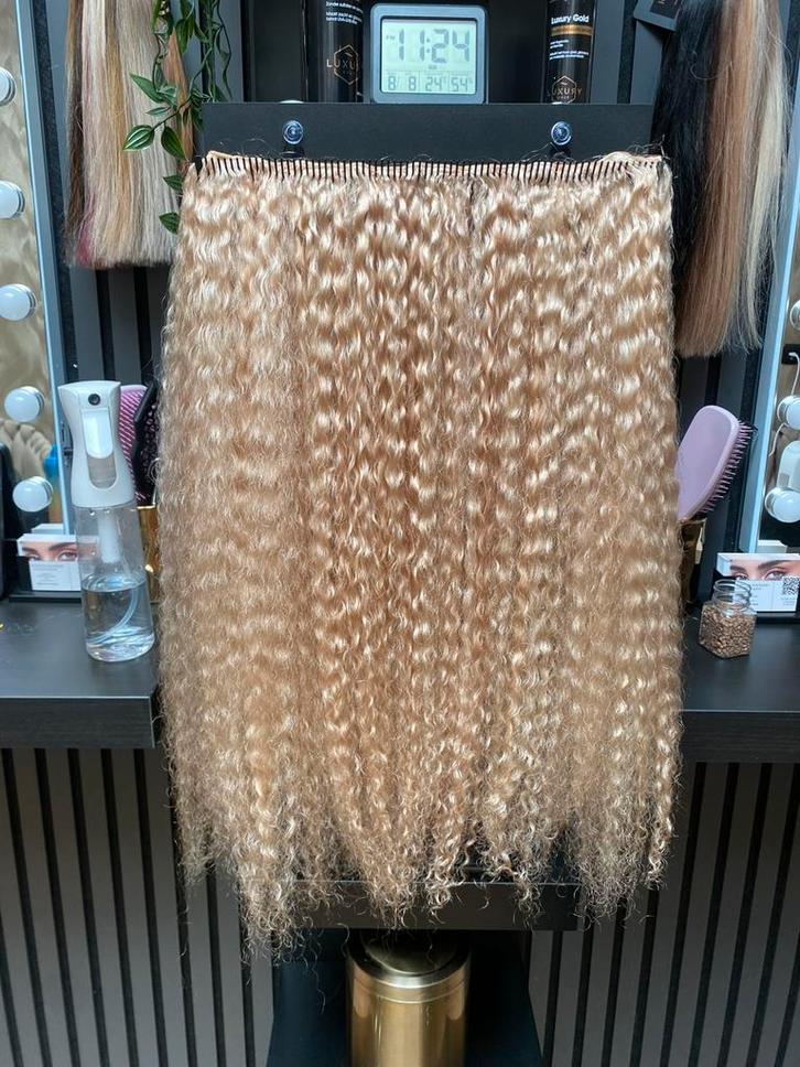Hairweave genius weft italian krul, Sieraden, Tassen en Uiterlijk, Uiterlijk | Haarverzorging, Nieuw, Pruik of Haarverlenging